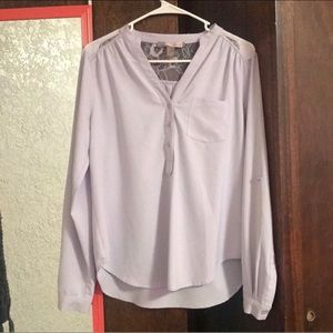 Lavender Forever 21 Blouse